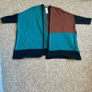 Chico’s color block cardigan